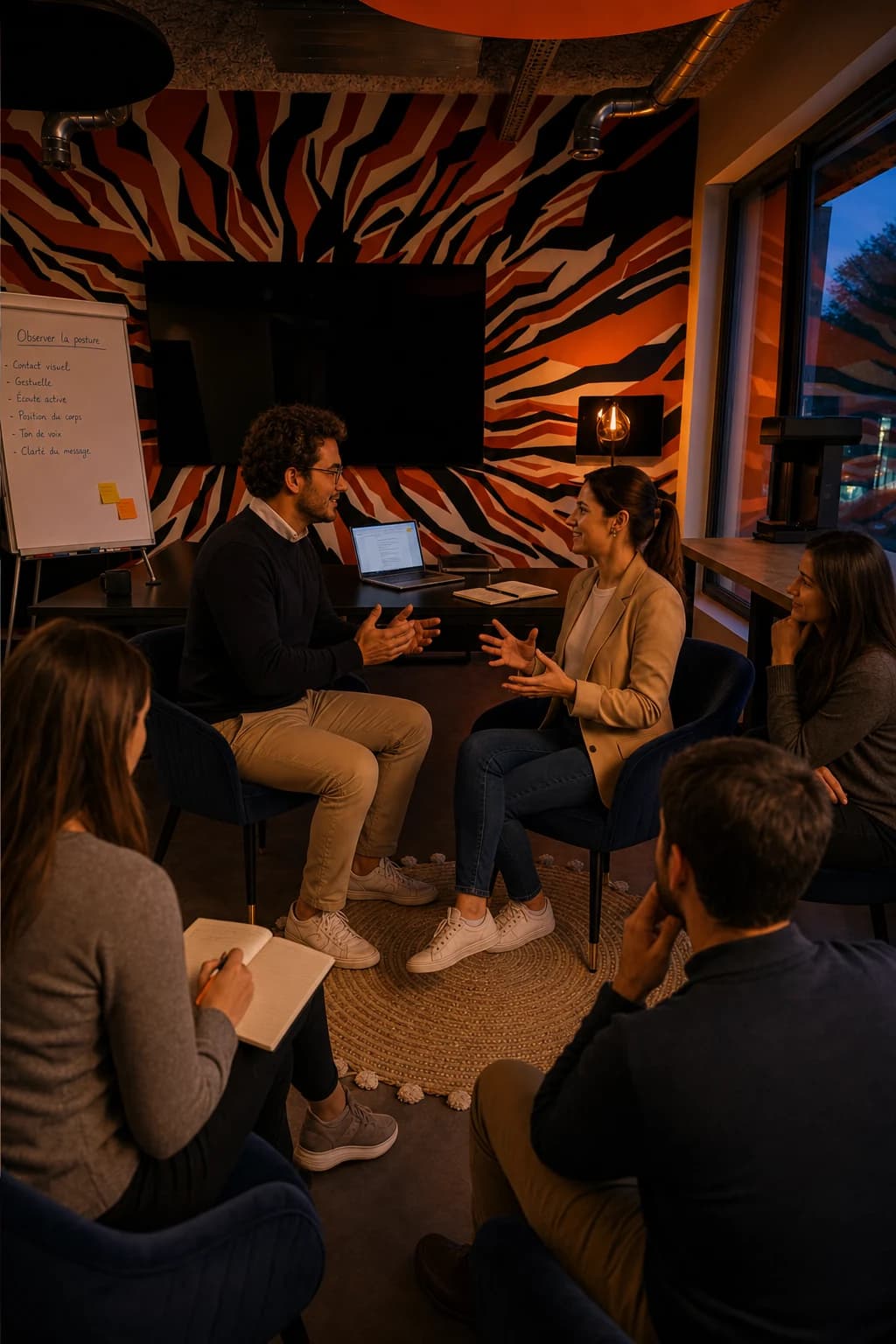 Affiche formation Communication verbale et non verbale