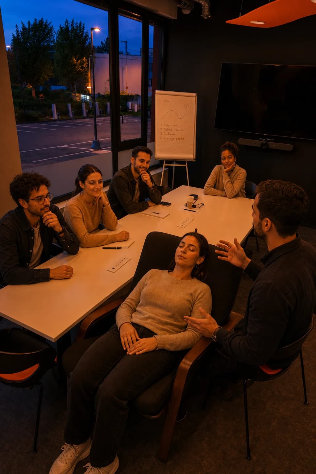 Affiche formation Cultiver le calme et la confiance avec l'hypnose