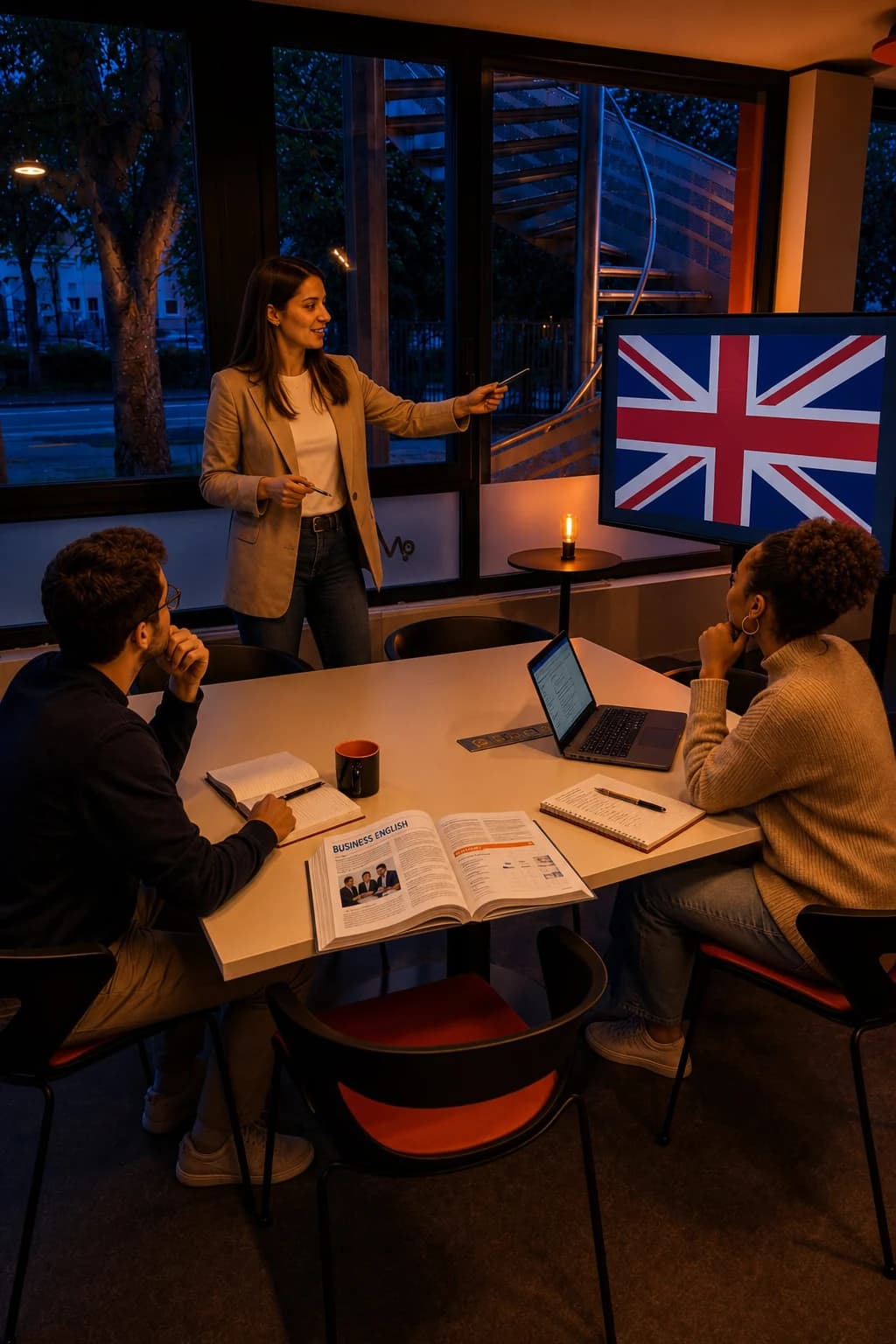 Affiche formation Anglais professionnel