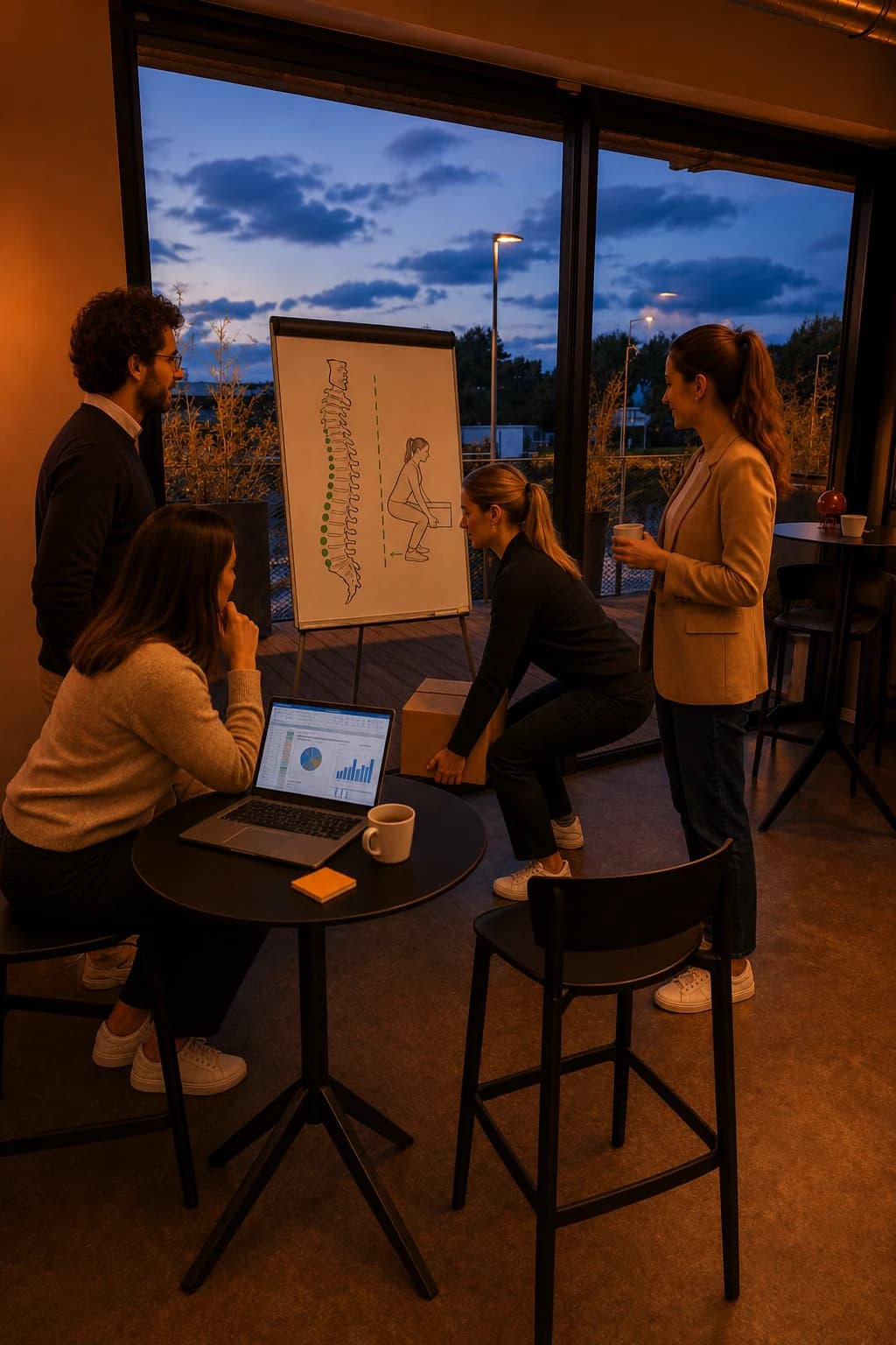 Affiche formation Gestes et postures