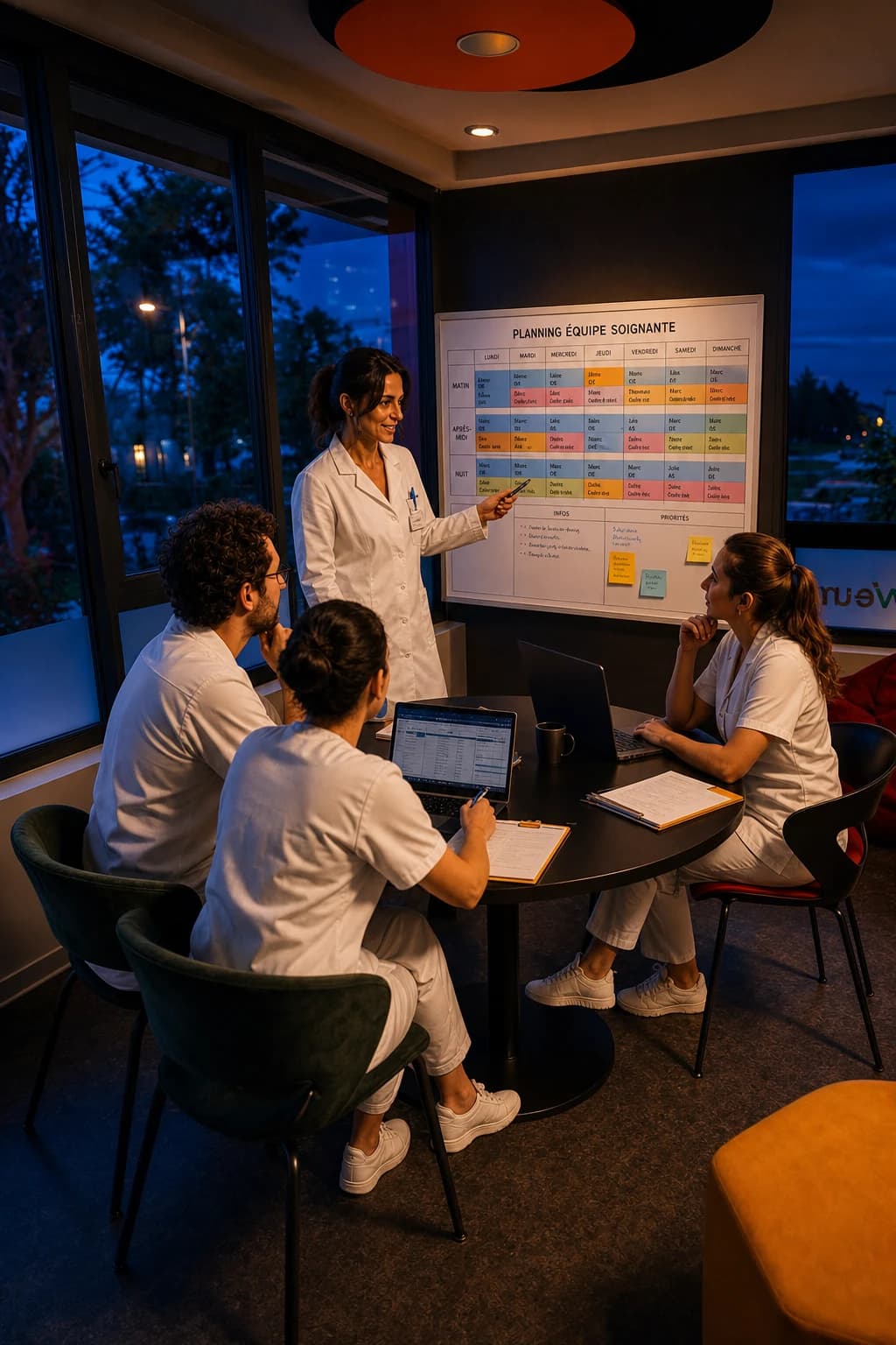 Affiche formation Manager une équipe soignante